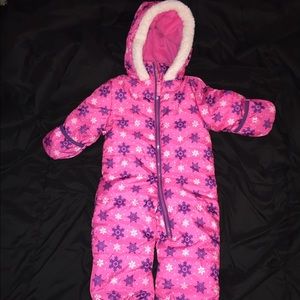 12 month girls snow suit